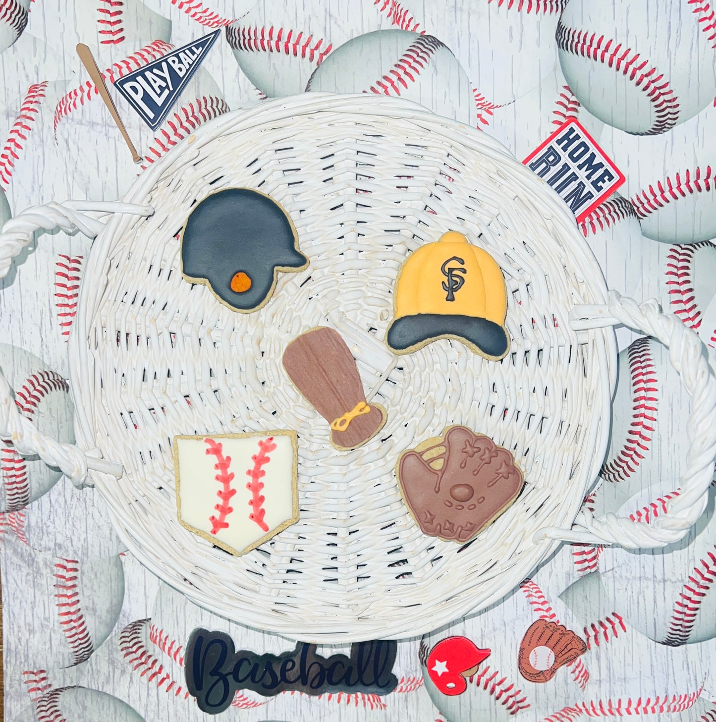 ICED CUSTOMIZED BASEBALL BUNDLE