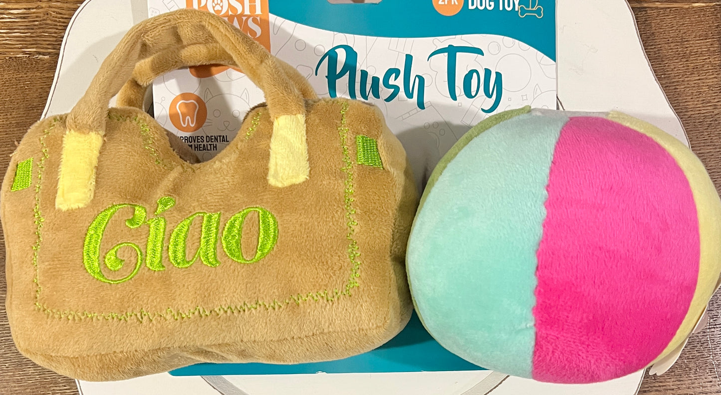 CIAO PURSE & BEACH BALL TOY