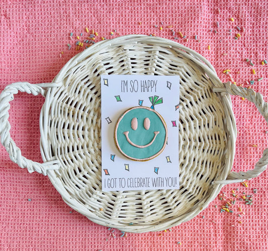 ICED CELEBRATION SMILEY FACE