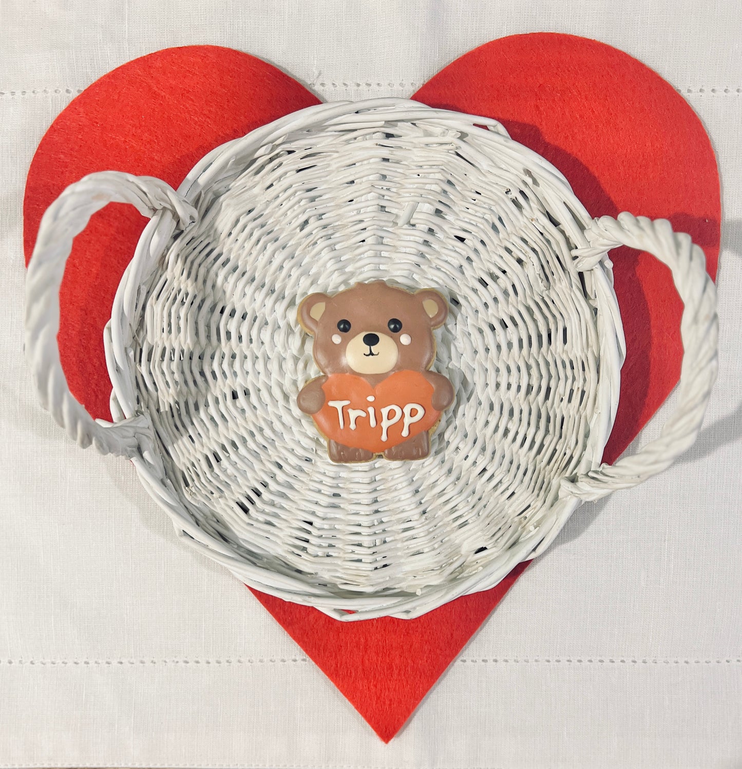 ICED PERSONALIZED TEDDY BEAR-BOY OR GIRL
