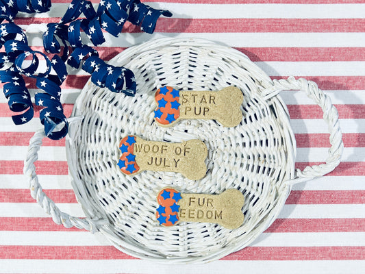 ICED PAWTRIOTIC BONES