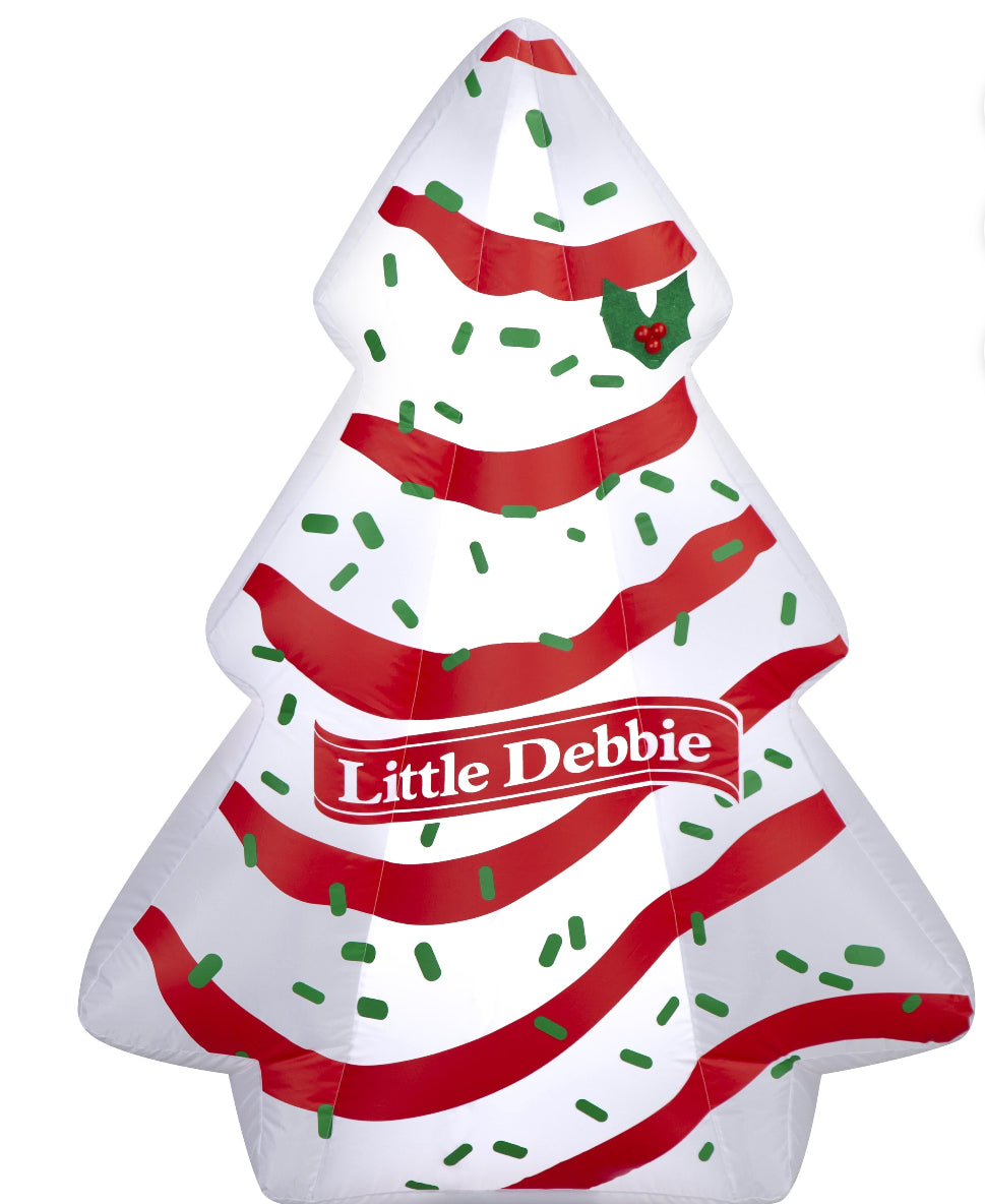 ICED LITTLE DEBBIE TREE TREAT