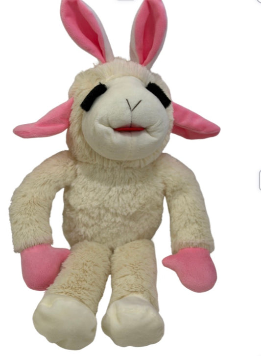 STANDING FLOPPY BUNNY EASTER LAMB CHOP TOY