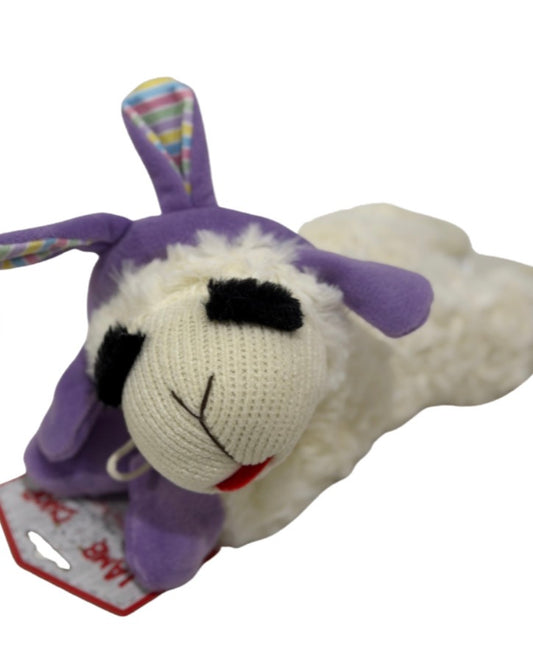 BUNNY EASTER LAMB CHOP TOY 12"