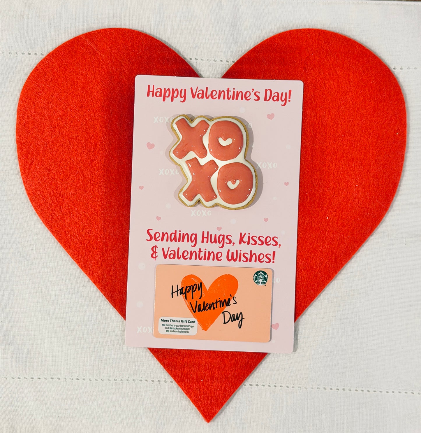 ICED HUGS, KISSES, VALENTINE WISHES