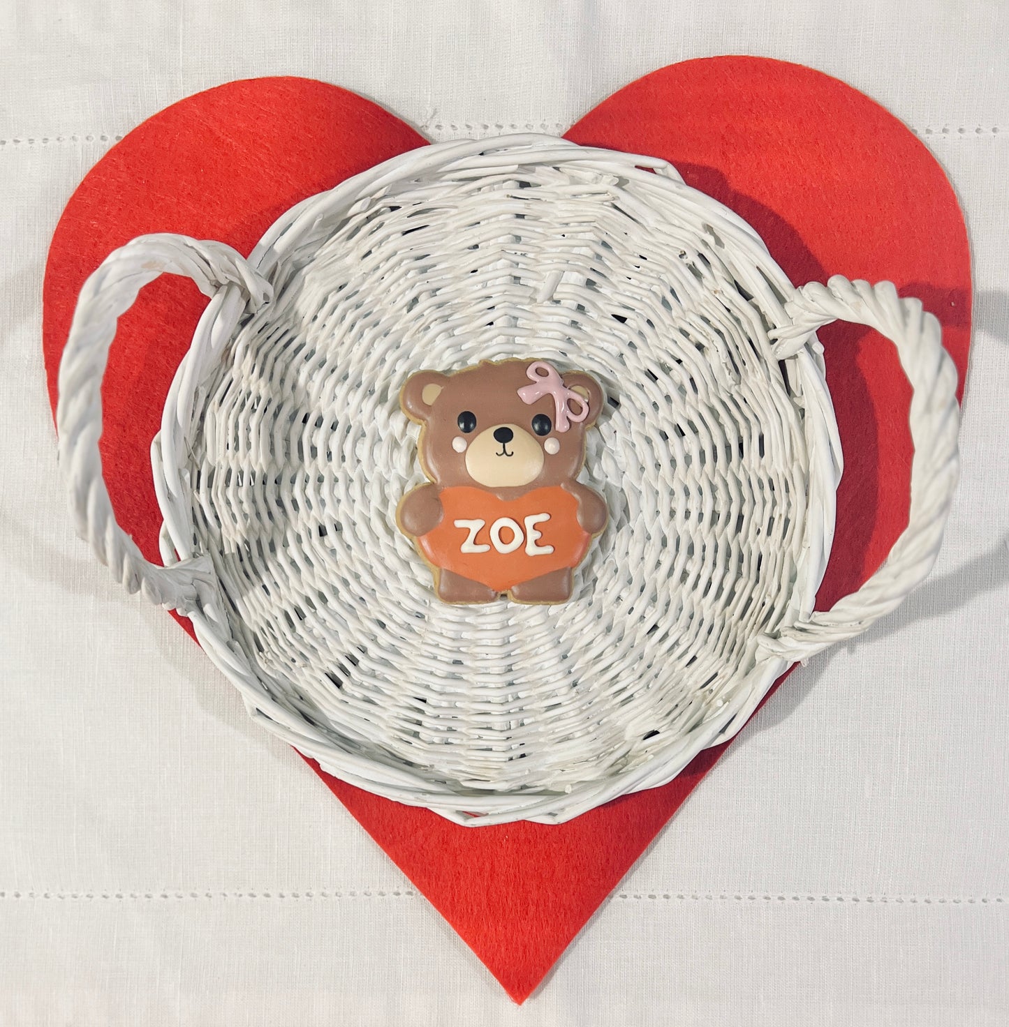 ICED PERSONALIZED TEDDY BEAR-BOY OR GIRL