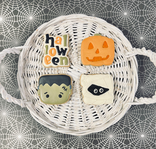 ICED HALLOWEEN MONSTER TREATS