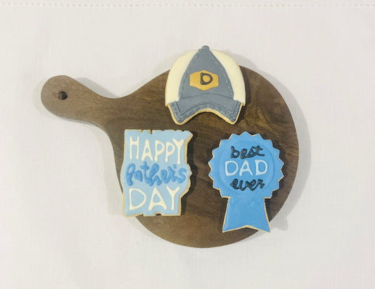 PERSONALIZED ICED BEST DAD EVER TREATS