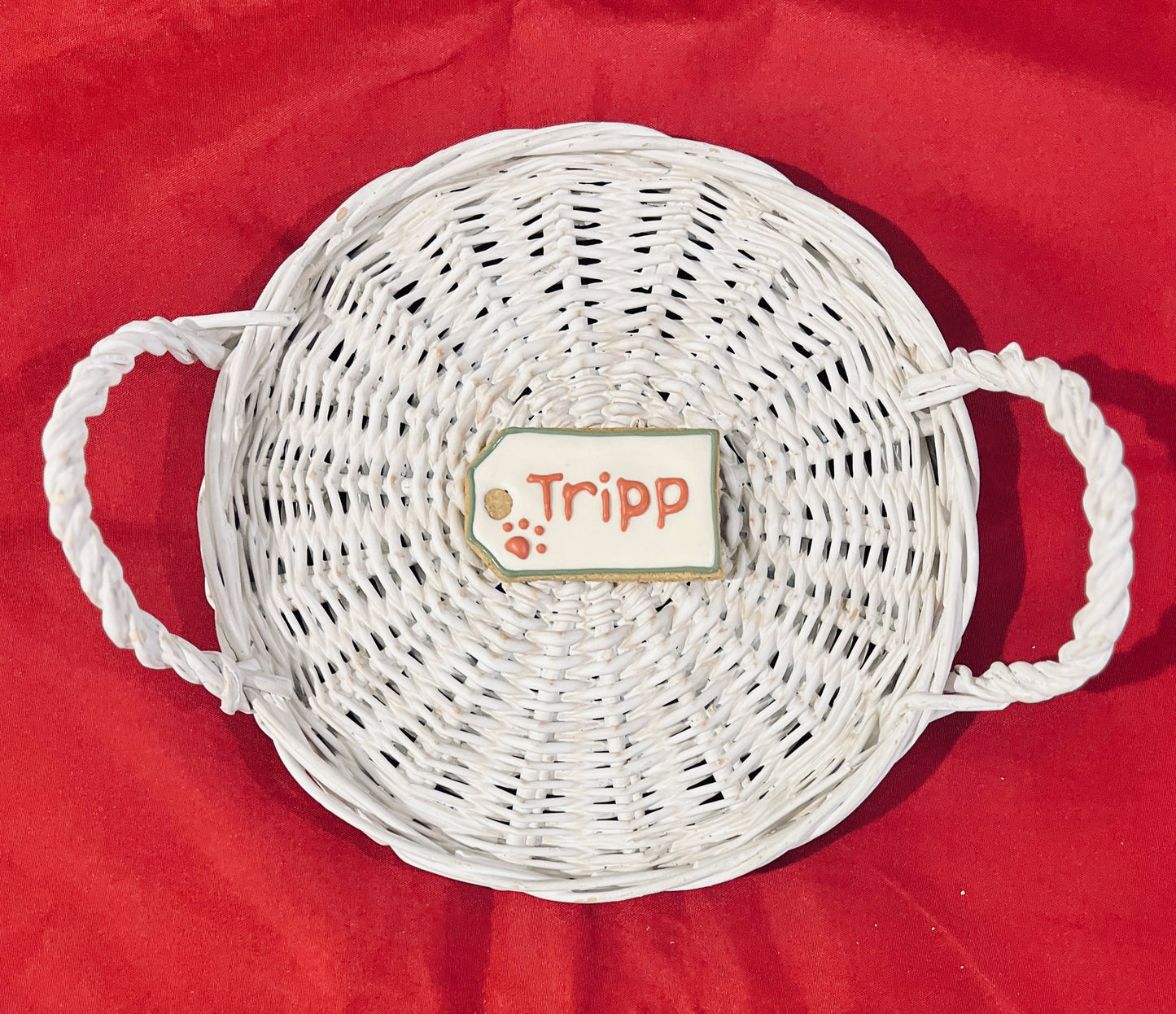 ICED PERSONALIZED GIFT TAG