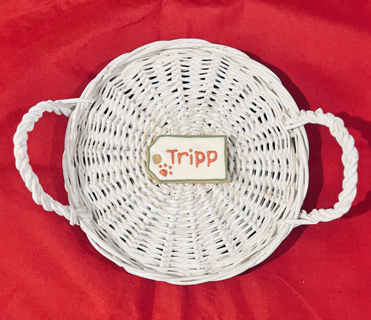 ICED PERSONALIZED GIFT TAG