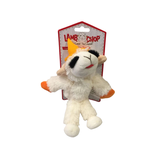 WHITE LAMB CHOP WITCH TOY