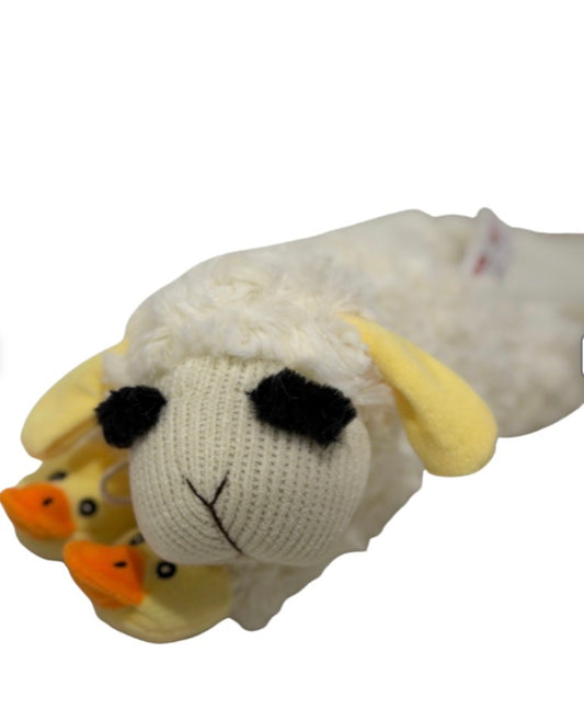 DUCKIE EASTER LAMB CHOP TOY 12"