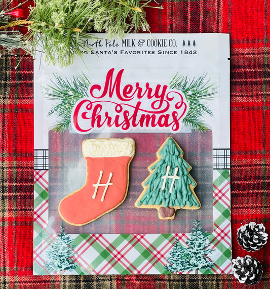 EXCLUSIVE PACKAGING ICED STOCKING OR CHRISTMAS TREE