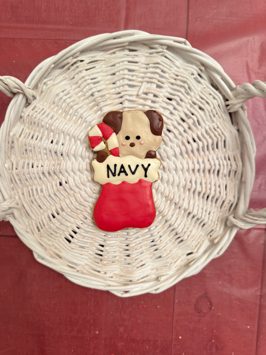 PERSONALIZED PUPPY STOCKING