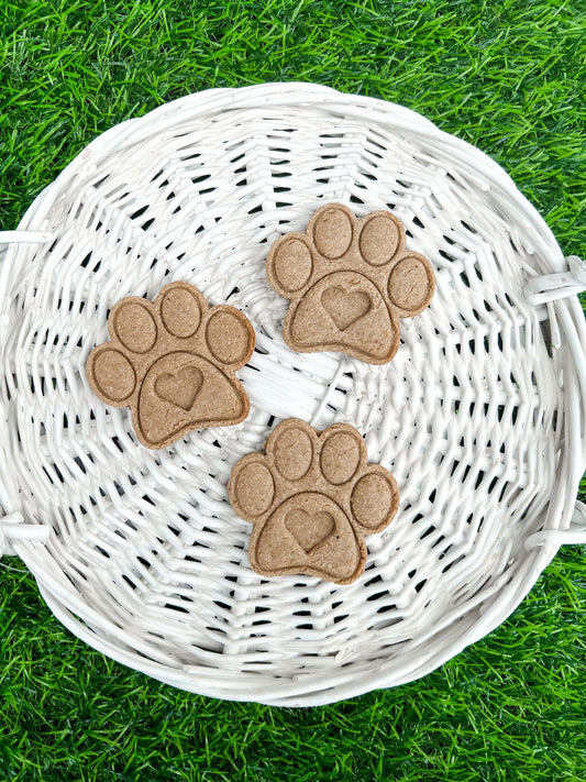 DOG PAW WITH A HEART